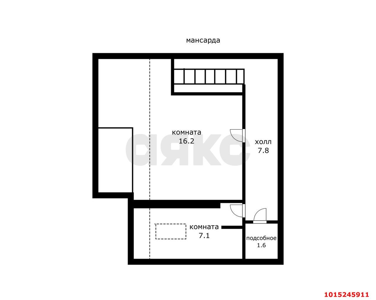 Фото №13: 2-комнатная квартира 56 м² - Краснодар, Завод Радиоизмерительных Приборов, ул. Яснополянская, 17
