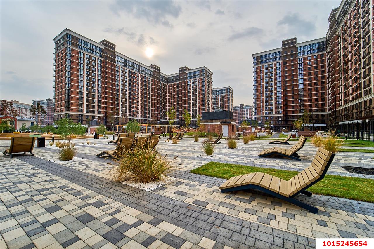 Фото №18: 1-комнатная квартира 38 м² - Краснодар, жилой комплекс Самолёт-5, ул. Ивана Беличенко, 97