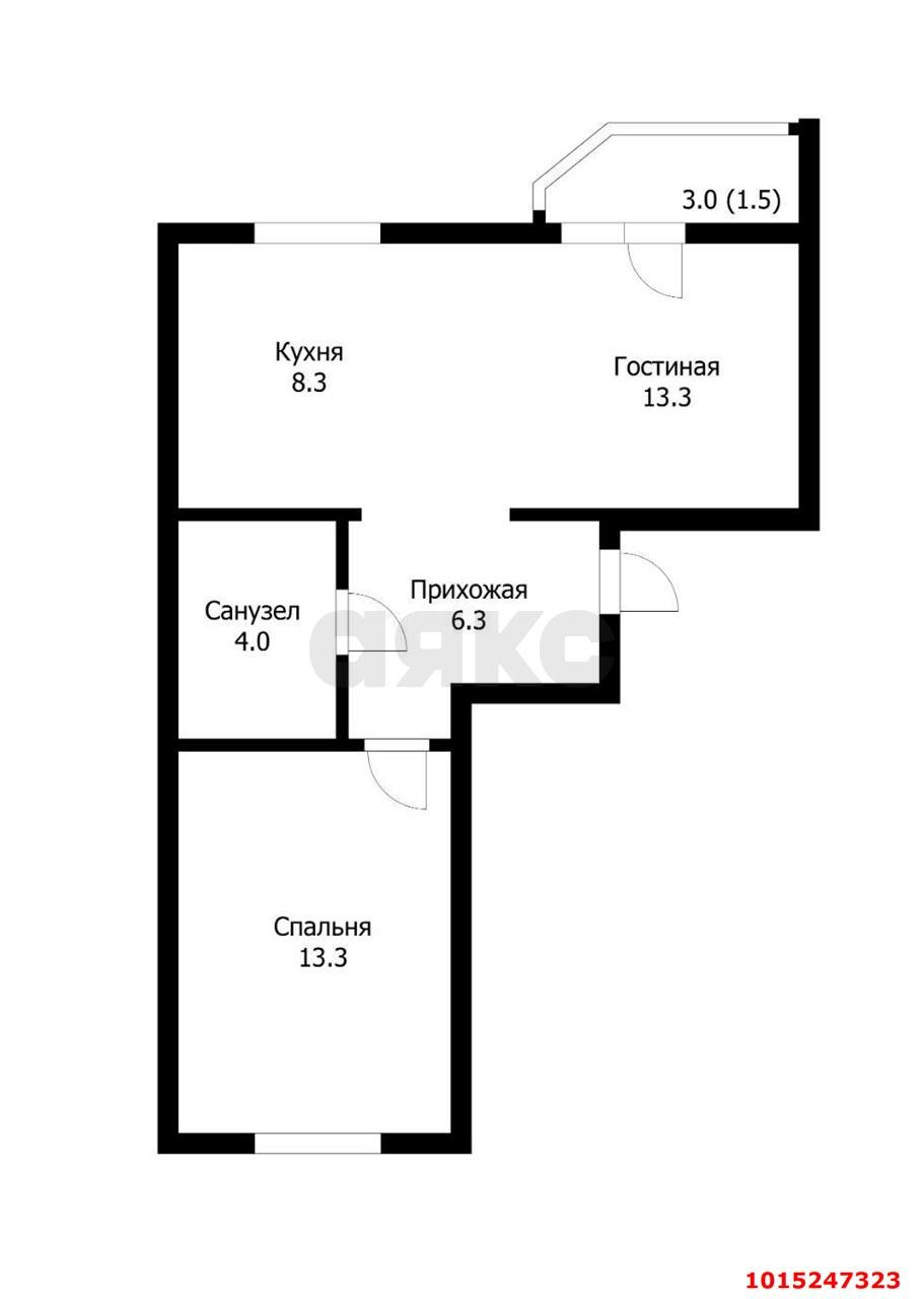 Фото №11: 2-комнатная квартира 45 м² - Краснодар, ЖК Смоленский, ул. Восточно-Кругликовская, 30/1
