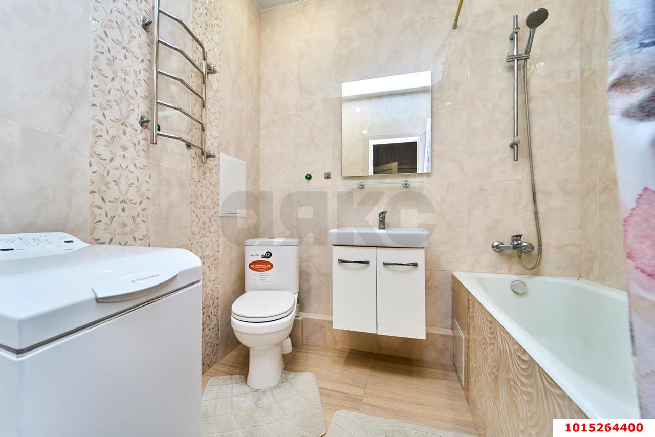 Фото №9: 1-комнатная квартира 50 м² - Краснодар, Центральный внутригородской округ, мкр. Черёмушки, ул. Айвазовского, 116к2