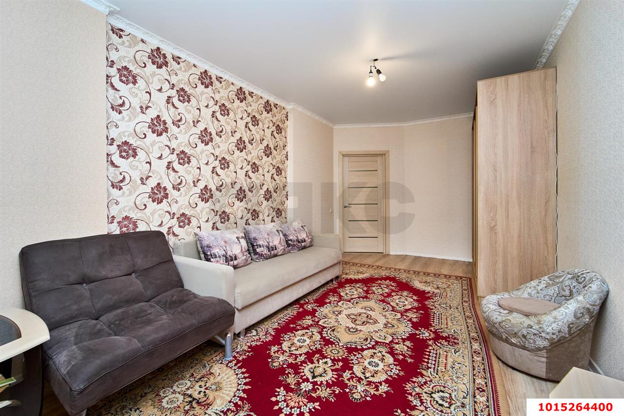 Фото №2: 1-комнатная квартира 50 м² - Краснодар, Черёмушки, ул. Айвазовского, 116к2