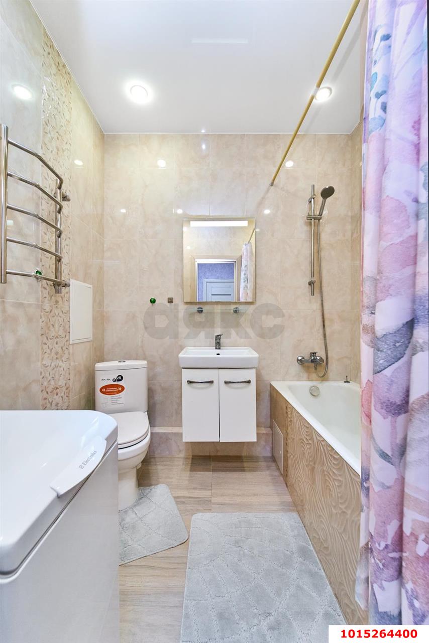 Фото №10: 1-комнатная квартира 50 м² - Краснодар, Черёмушки, ул. Айвазовского, 116к2