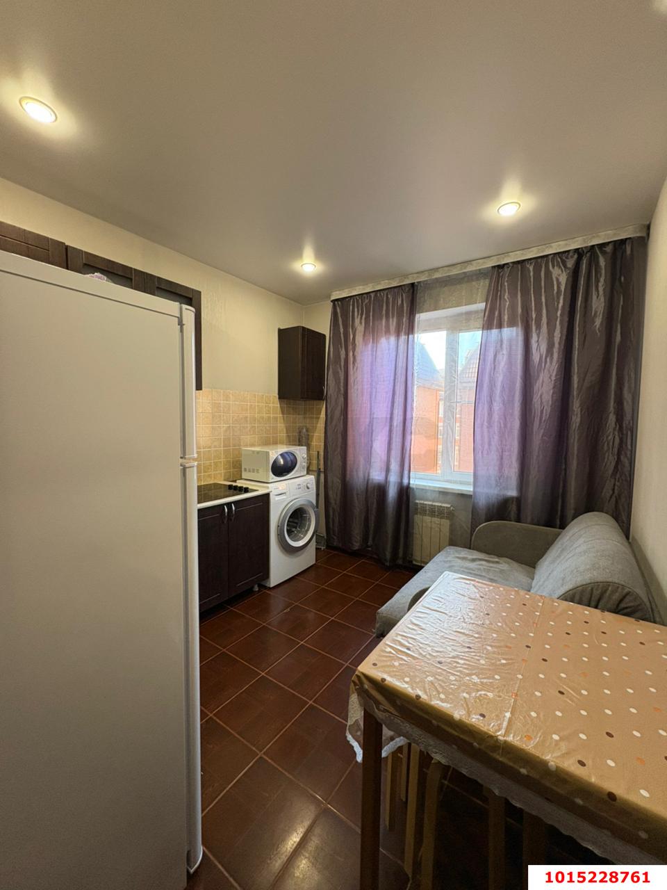 Фото №3: 1-комнатная квартира 30 м² - Краснодар, Прикубанский внутригородской округ, мкр. Музыкальный, ул. Ангарская, 1/5