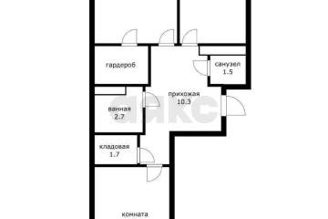 Фото №3: 2-комнатная квартира 66 м² - Краснодар, мкр. 9-й километр, пр-д Репина, 5