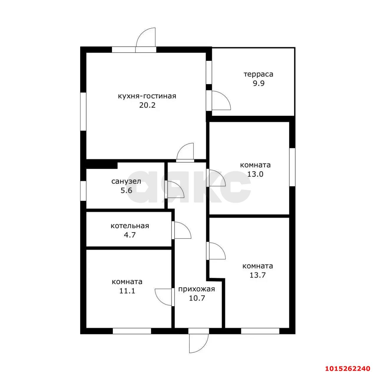 Фото №18: Дом 107 м² + 3.5 сот. - Краснодар, КП Комарово, ул. Белогорская, 37