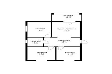 Фото №5: Дом 115 м² - Восток, мкр. Прикубанский внутригородской округ, ул. Виноградная, 158