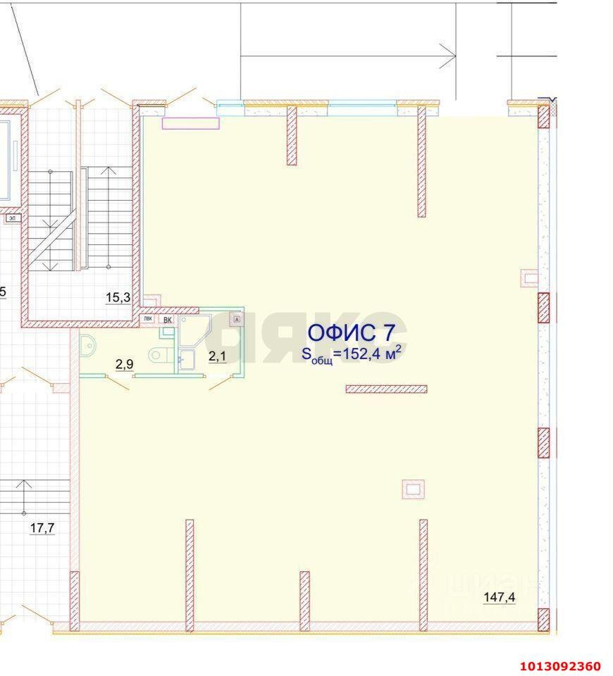 Фото №10: Торговое помещение 153 м² - Ростов-на-Дону, поселок Кирпичный, пр-кт 40-летия Победы, 113/3
