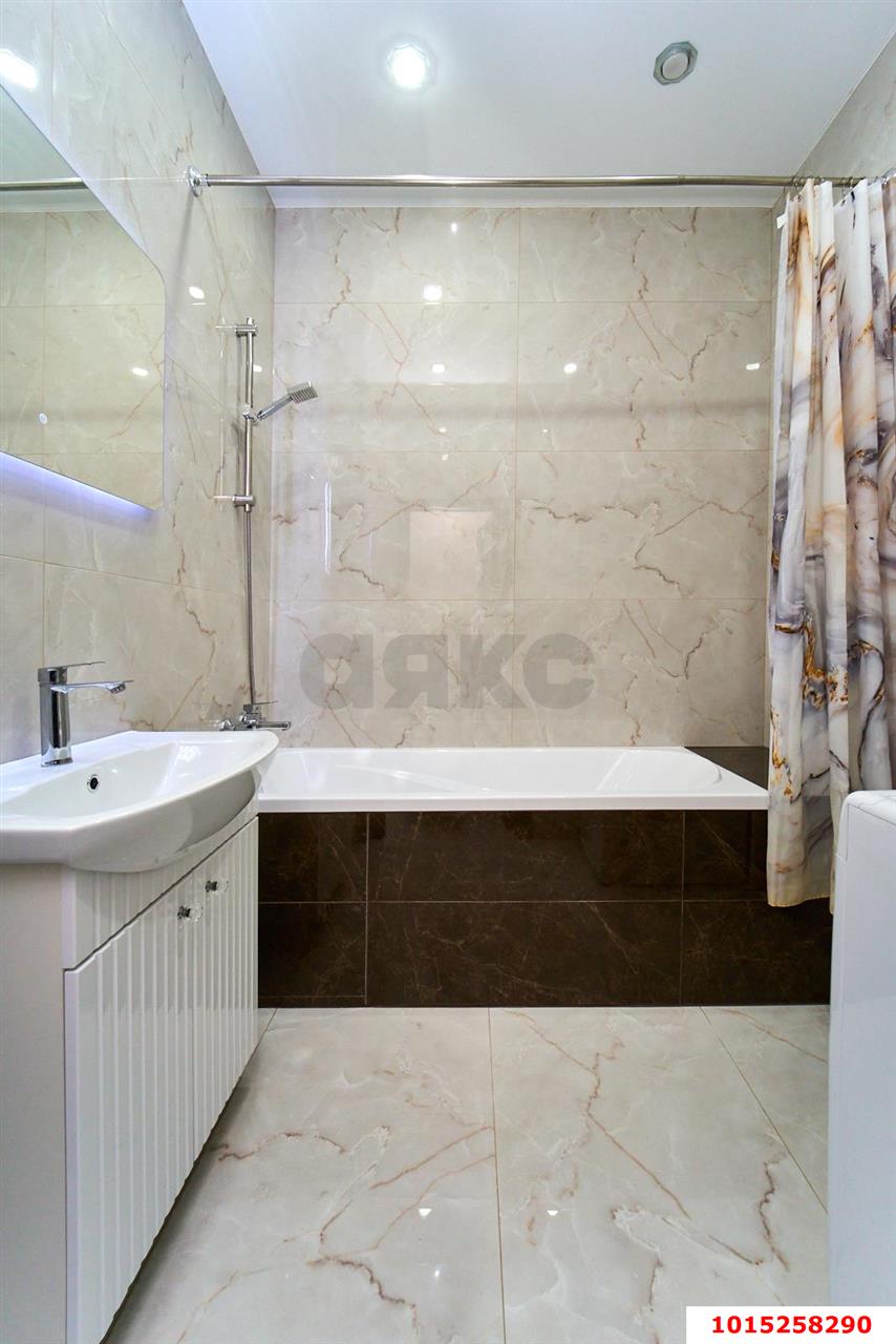 Фото №12: 3-комнатная квартира 77 м² - Краснодар, Прикубанский внутригородской округ, мкр. жилой комплекс Облака, ул. имени Генерала Корнилова, 9к2