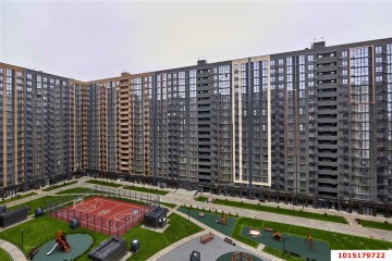 Фото №1: 1-комнатная квартира 35 м² - Краснодар, мкр. Образцово, ул. Адмирала Макарова, 5