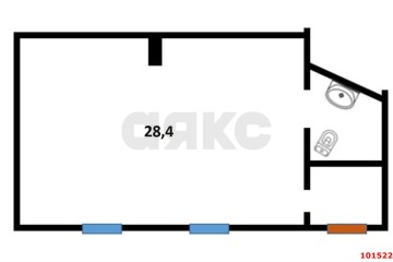 Фото №2: Торговое помещение 29 м² - Краснодар, мкр. Центральный, ул. Гоголя, 52