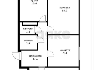Фото №1: 3-комнатная квартира 82 м² - Российский, мкр. Прикубанский внутригородской округ, ул. имени В.М. Комарова, 21Б