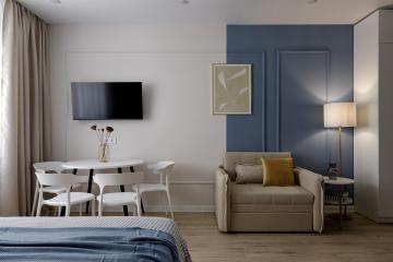 Фото №2: Студия 25 м² - Краснодар, мкр. жилой комплекс Дыхание, ул. Лётчика Позднякова, 2к17