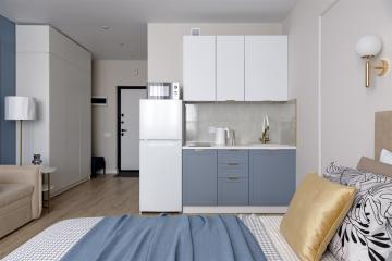 Фото №5: Студия 25 м² - Краснодар, мкр. жилой комплекс Дыхание, ул. Лётчика Позднякова, 2к17