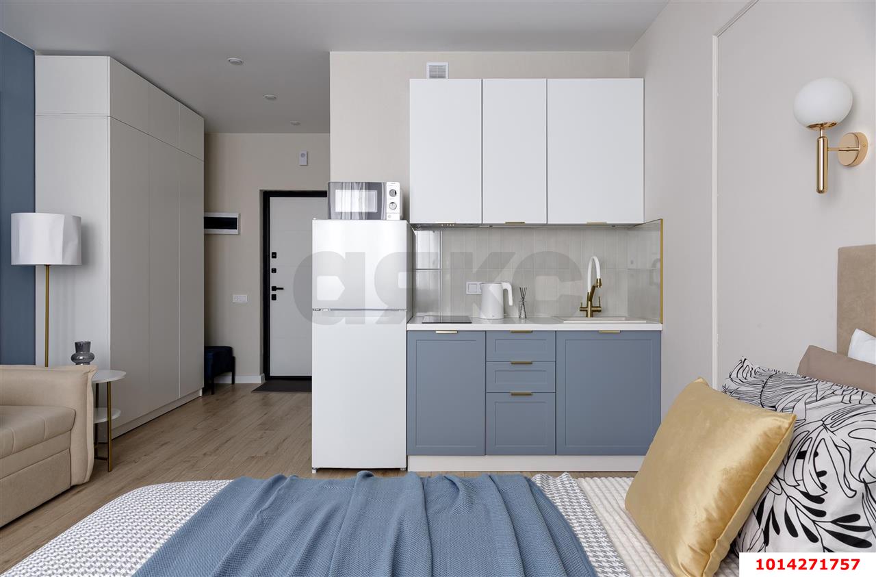 Фото №5: Студия 25 м² - Краснодар, жилой комплекс Дыхание, ул. Лётчика Позднякова, 2к17