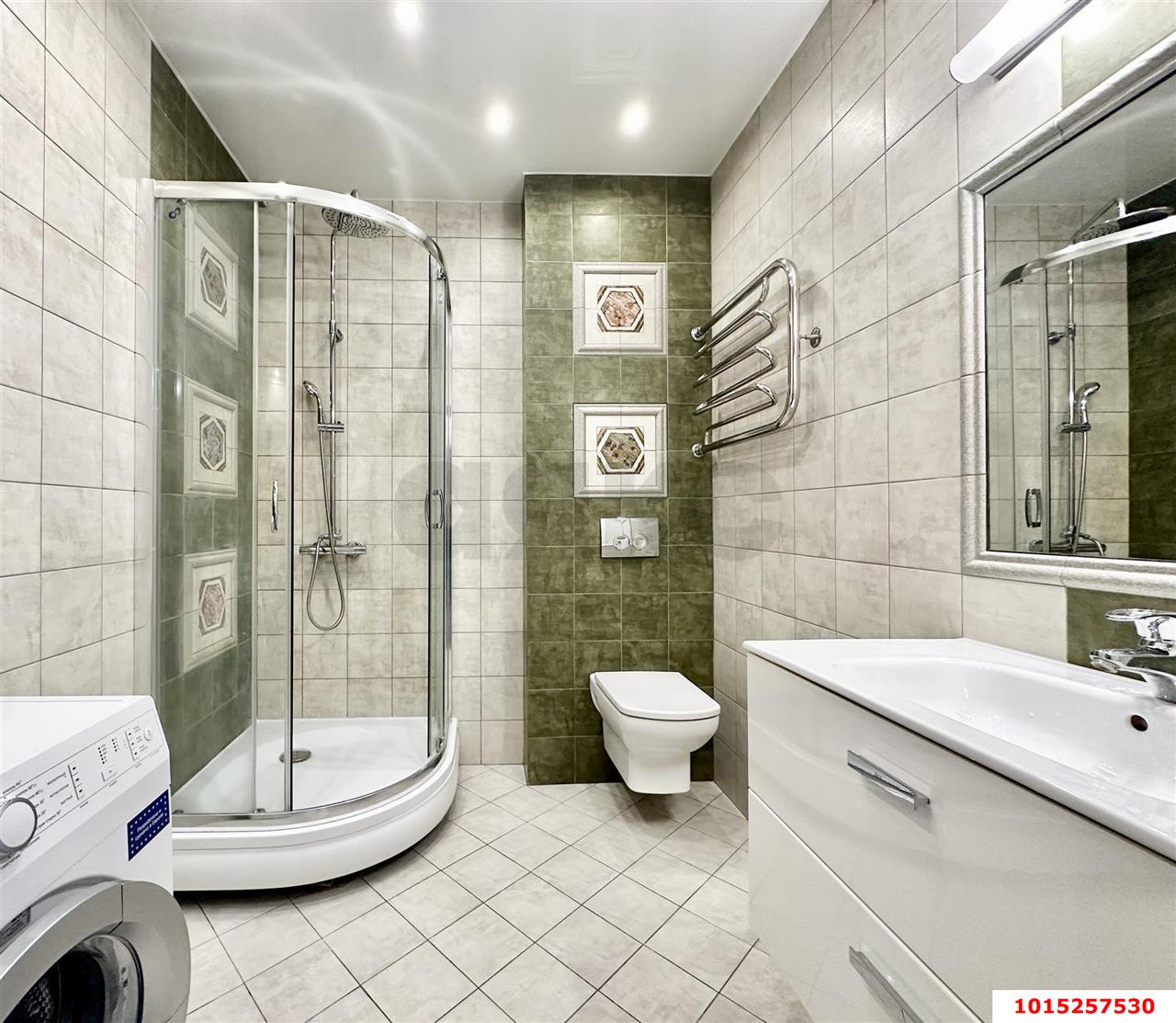 Фото №13: 1-комнатная квартира 47 м² - Краснодар, жилой комплекс Солнечный Парк, Прикубанский внутригородской округ, Фестивальный, мкр. Солнечный, ул. имени Симиренко, 37к3