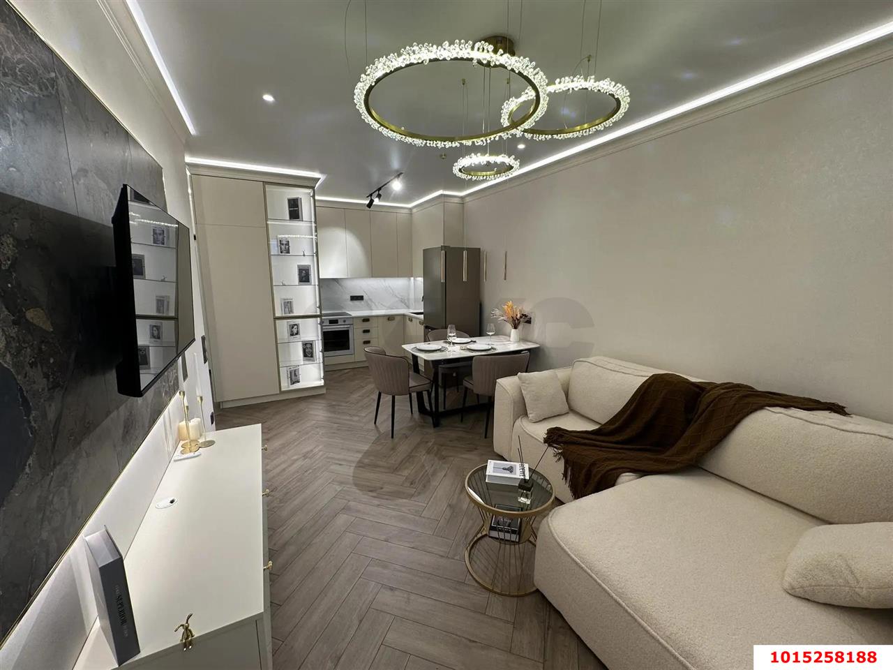 Фото №4: 1-комнатная квартира 42 м² - Краснодар, жилой комплекс Отражение, ул. Конгрессная, 41