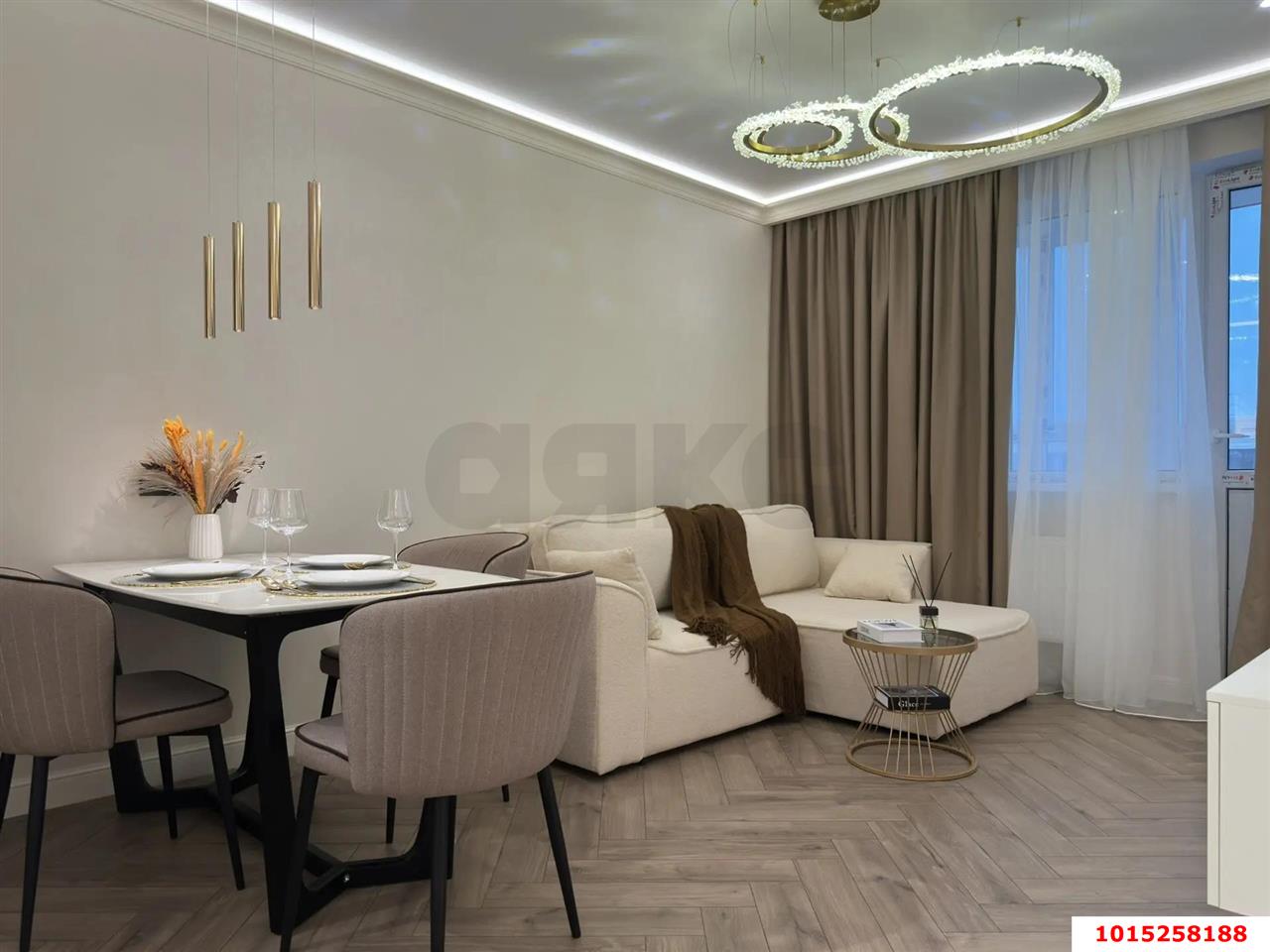 Фото №3: 1-комнатная квартира 42 м² - Краснодар, жилой комплекс Отражение, ул. Конгрессная, 41