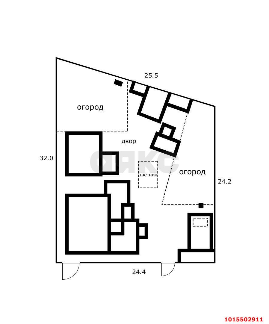 Фото №3: Земельный участок 7 сот. - Краснодар, Прикубанский внутригородской округ, мкр. 40 лет Победы, ул. Клиническая, 71