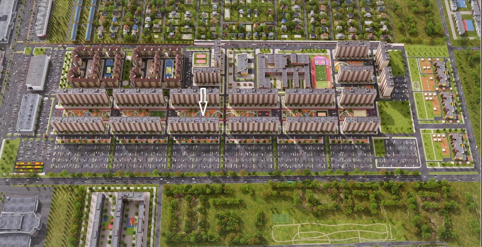 Фото №3: Коммерция 44 м² - Краснодар, Прикубанский внутригородской округ, мкр. жилой комплекс Дыхание, ул. Лётчика Позднякова, 2к25