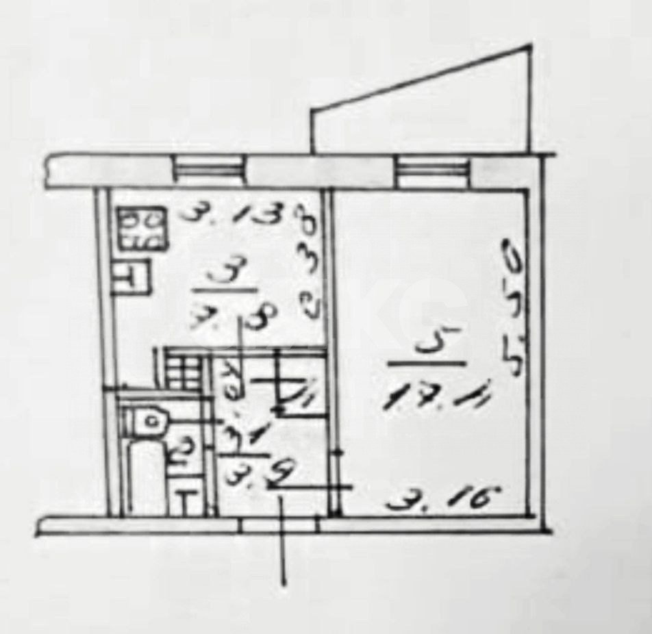 Фото №15: 1-комнатная квартира 34 м² - Симферополь, Киевский, ул. Куйбышева, 31