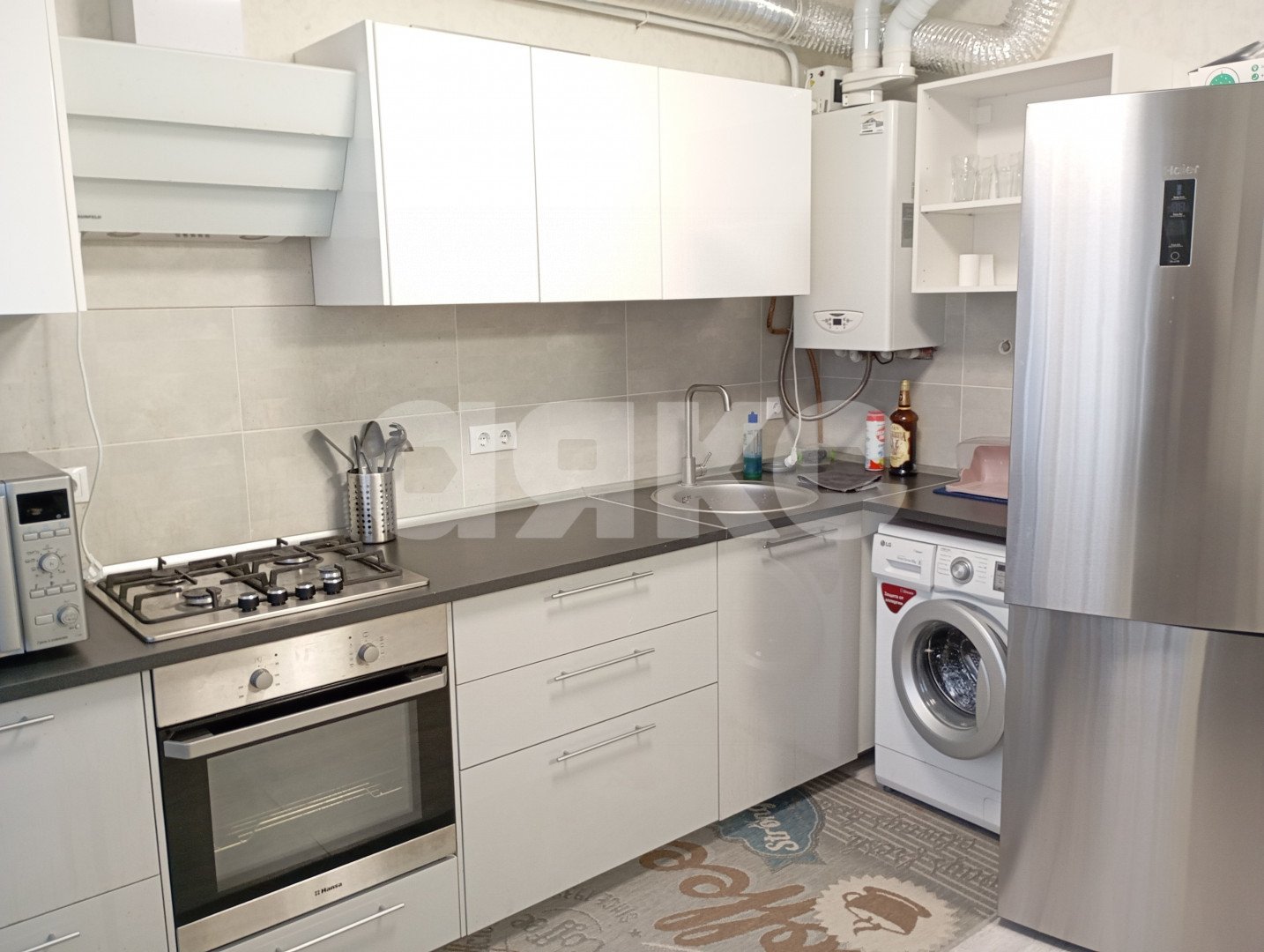 Фото №3: 1-комнатная квартира 41 м² - Анапа, жилой комплекс Лазурный, ул. Крестьянская, 27к3