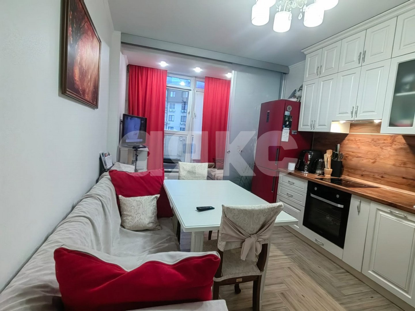 Фото №3: 1-комнатная квартира 47 м² - Анапа, жилой комплекс Бельведер, ул. Таманская, 121к9