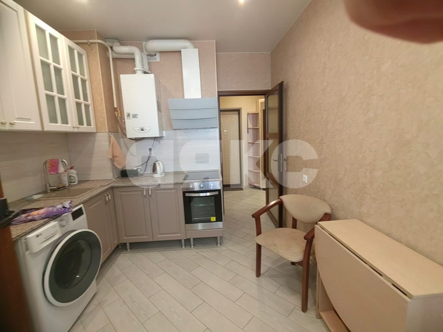 Фото №4: 1-комнатная квартира 34 м² - Анапа, жилой комплекс Лазурный, ул. Крестьянская, 27к1