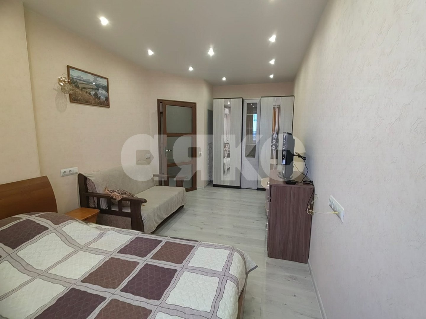 Фото №2: 1-комнатная квартира 34 м² - Анапа, жилой комплекс Лазурный, ул. Крестьянская, 27к1