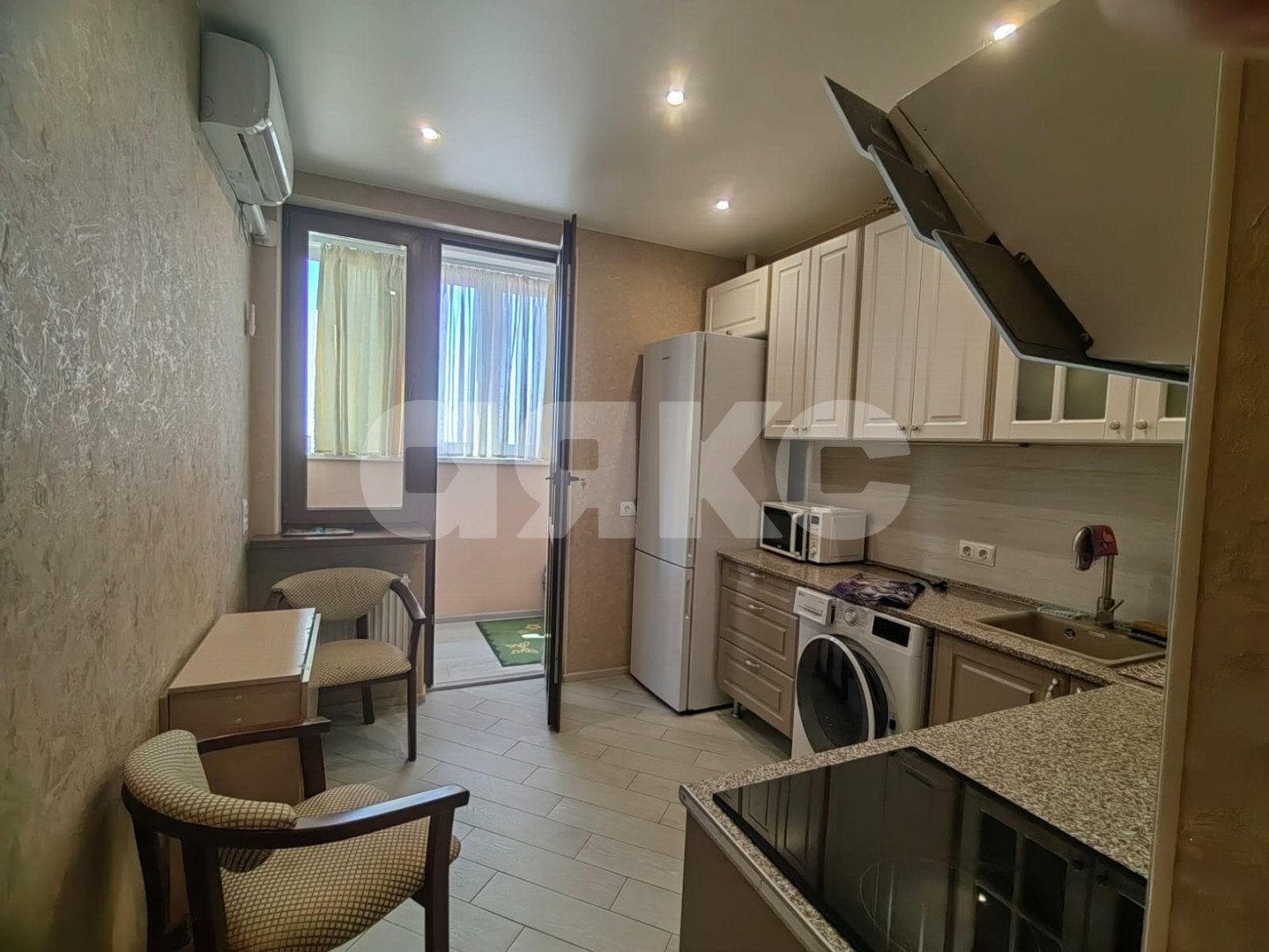 Фото №3: 1-комнатная квартира 34 м² - Анапа, жилой комплекс Лазурный, ул. Крестьянская, 27к1