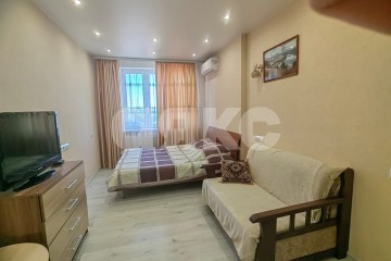 Фото №1: 1-комнатная квартира 34 м² - Анапа, мкр. жилой комплекс Лазурный, ул. Крестьянская, 27к1