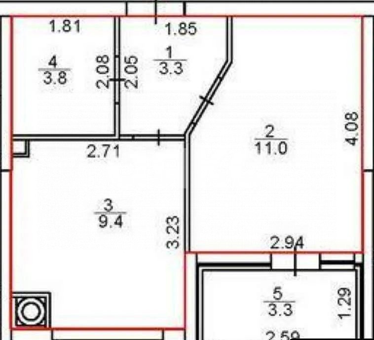 Фото №18: 1-комнатная квартира 30 м² - Ростов-на-Дону, жилой комплекс 61 квартал ​, пр-кт 40-летия Победы, 111/5с2