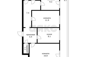 Фото №2: 3-комнатная квартира 73 м² - Краснодар, мкр. Центральный, ул. Кубанская Набережная, 52к2