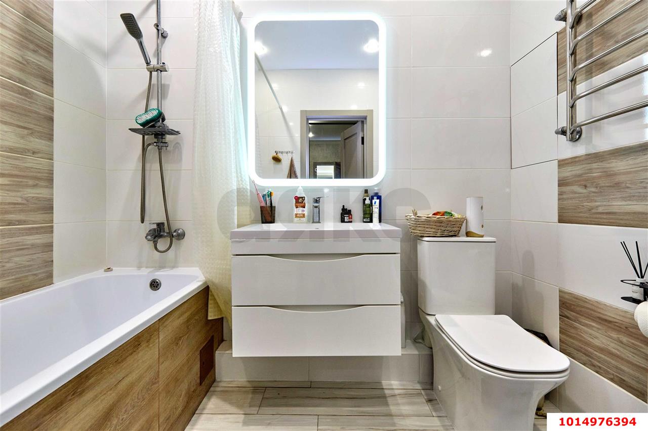 Фото №8: 1-комнатная квартира 45 м² - Краснодар, ЖК На Высоте, ул. Каляева, 263/4к1