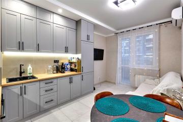 Фото №2: 1-комнатная квартира 45 м² - Краснодар, мкр. ЖК На Высоте, ул. Каляева, 263/4к1