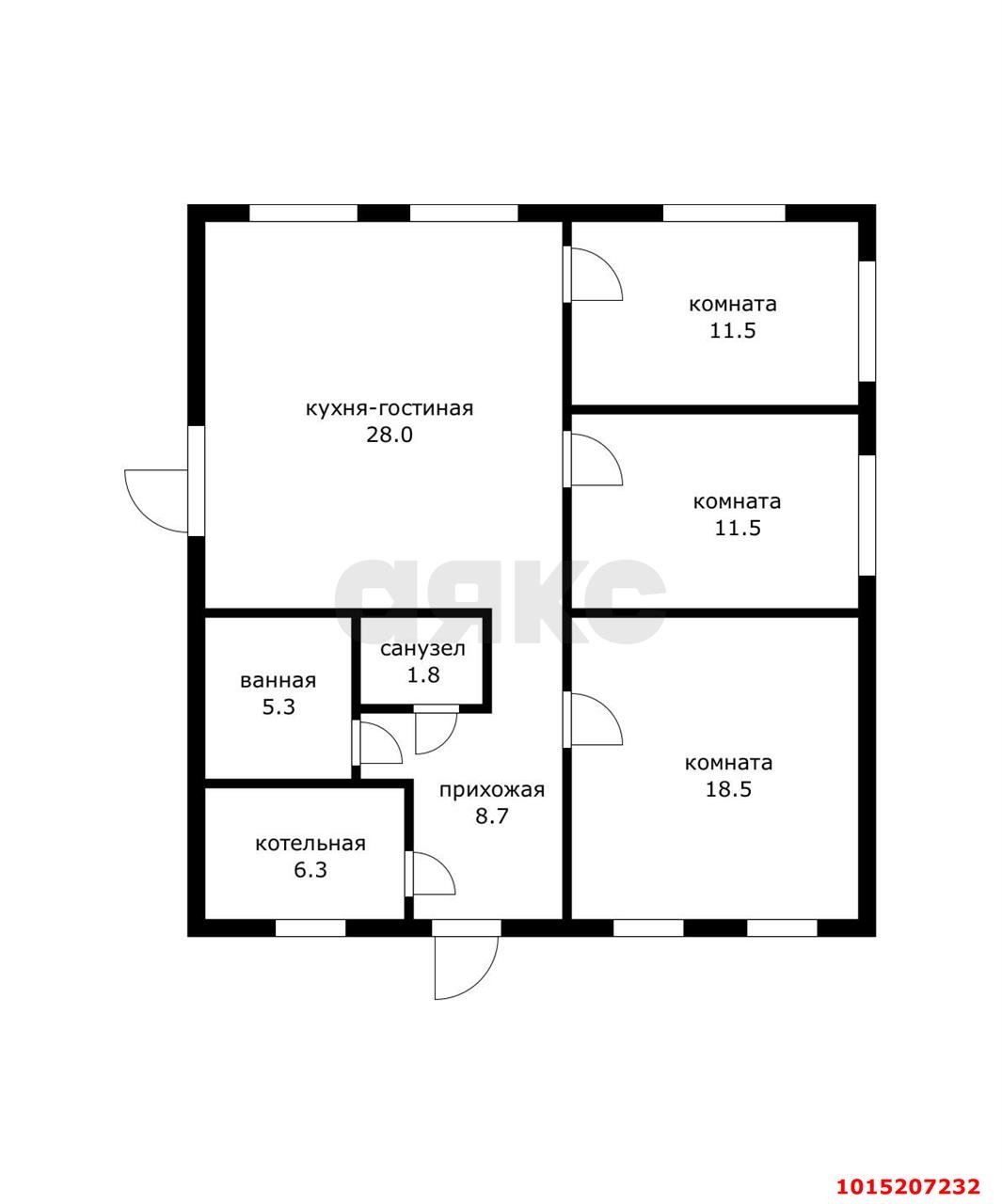 Фото №16: Дом 90 м² + 3.31 сот. - Елизаветинская, СТ Бригантина, ул. Берёзовая, 294
