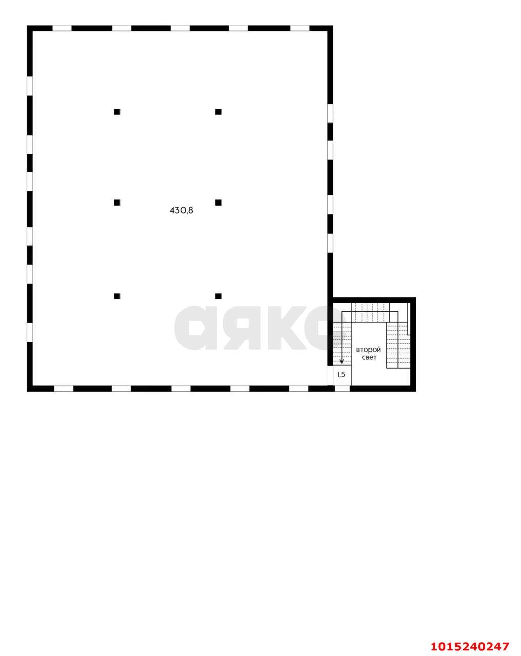 Фото №5: Торговое помещение 430 м² - Янтарь, мкр. Прикубанский внутригородской округ, ул. Цветочная, 10