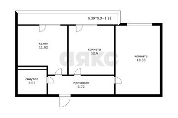 Фото №2: 2-комнатная квартира 52 м² - Краснодар, мкр. жилой комплекс Краски, ул. Краеведа Соловьёва, 6