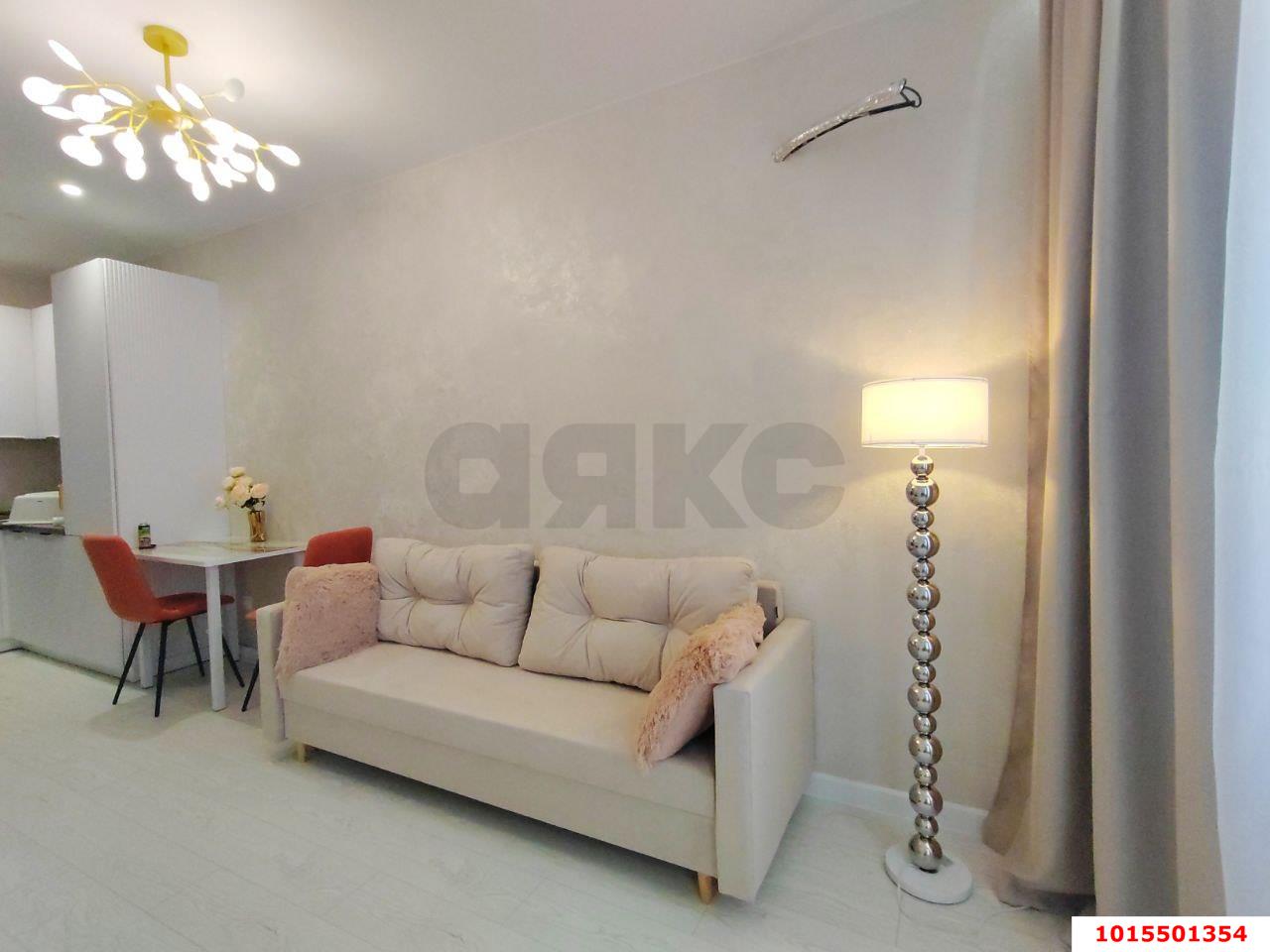 Фото №4: 1-комнатная квартира 33 м² - Краснодар, жилой комплекс Самолёт-3, ул. Ивана Беличенко, 85