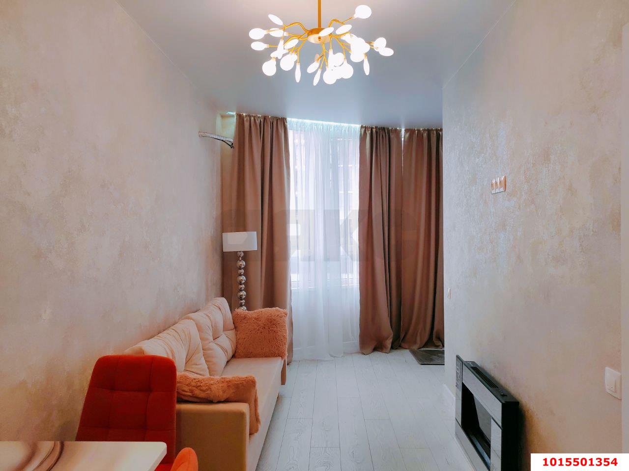 Фото №2: 1-комнатная квартира 33 м² - Краснодар, жилой комплекс Самолёт-3, ул. Ивана Беличенко, 85