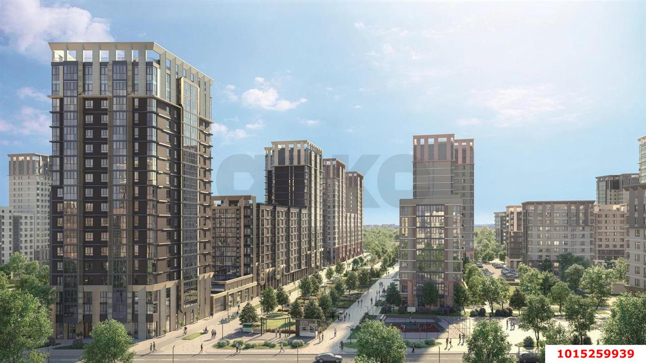 Фото №1: 2-комнатная квартира 62 м² - Краснодар, Прикубанский внутригородской округ, пр-д 1-й Лиговский