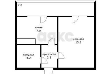 Фото №1: 1-комнатная квартира 27 м² - Краснодар, мкр. Светлоград, ул. Красных Партизан, 1/3к6
