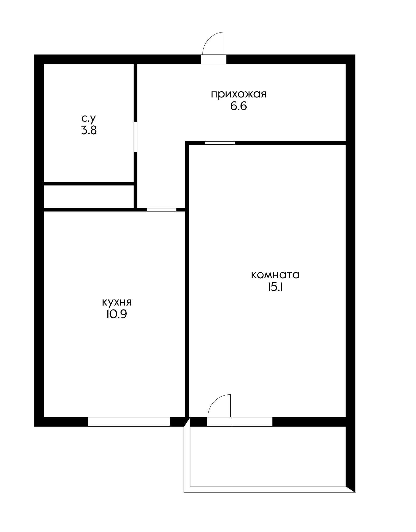 Фото №10: 1-комнатная квартира 40 м² - Краснодар, Прикубанский внутригородской округ, мкр. ЖК Губернский, ул. имени Героя Георгия Бочарникова, 5