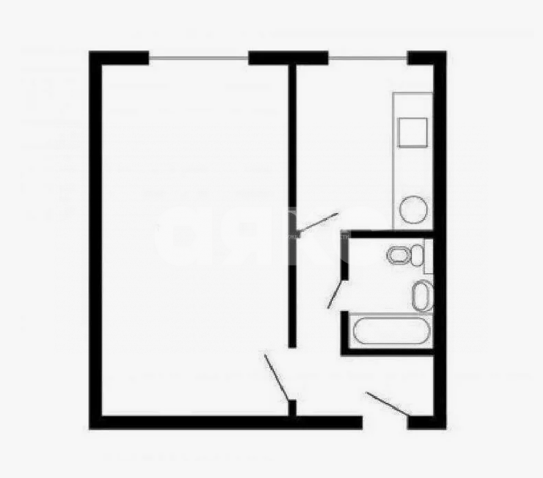 Фото №33: 1-комнатная квартира 33 м² - Химки, ул. Кирова, 14