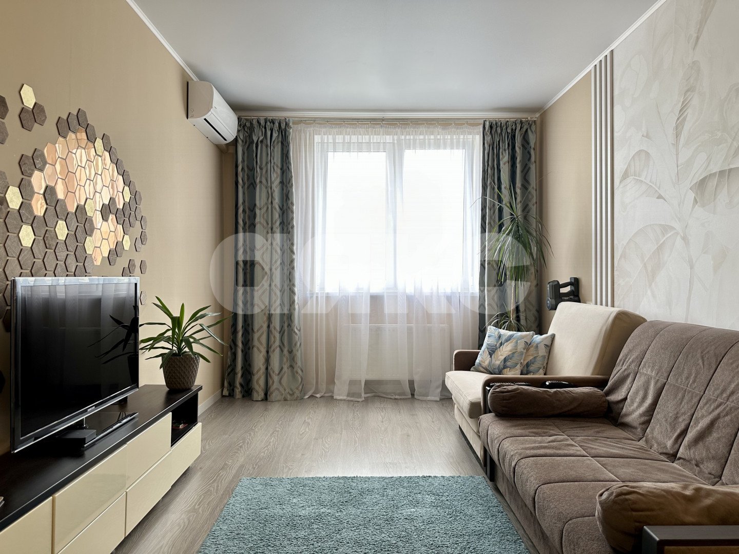 Фото №7: 1-комнатная квартира 45 м² - Анапа, жилой комплекс Бельведер, ул. Таманская, 121к6