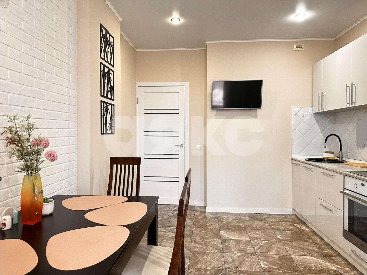 Фото №11: 1-комнатная квартира 45 м² - Анапа, жилой комплекс Бельведер, ул. Таманская, 121к6