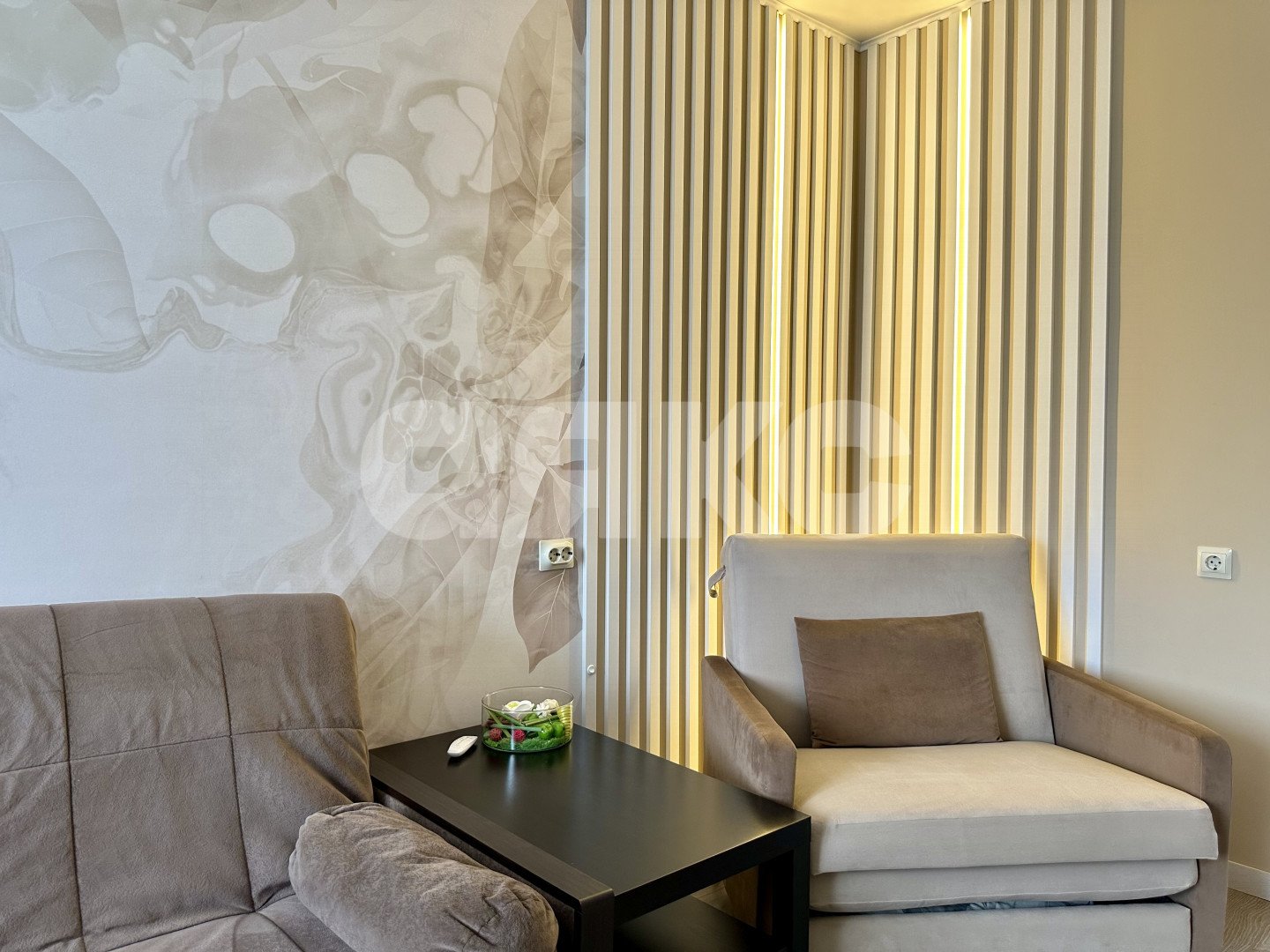 Фото №8: 1-комнатная квартира 45 м² - Анапа, жилой комплекс Бельведер, ул. Таманская, 121к6