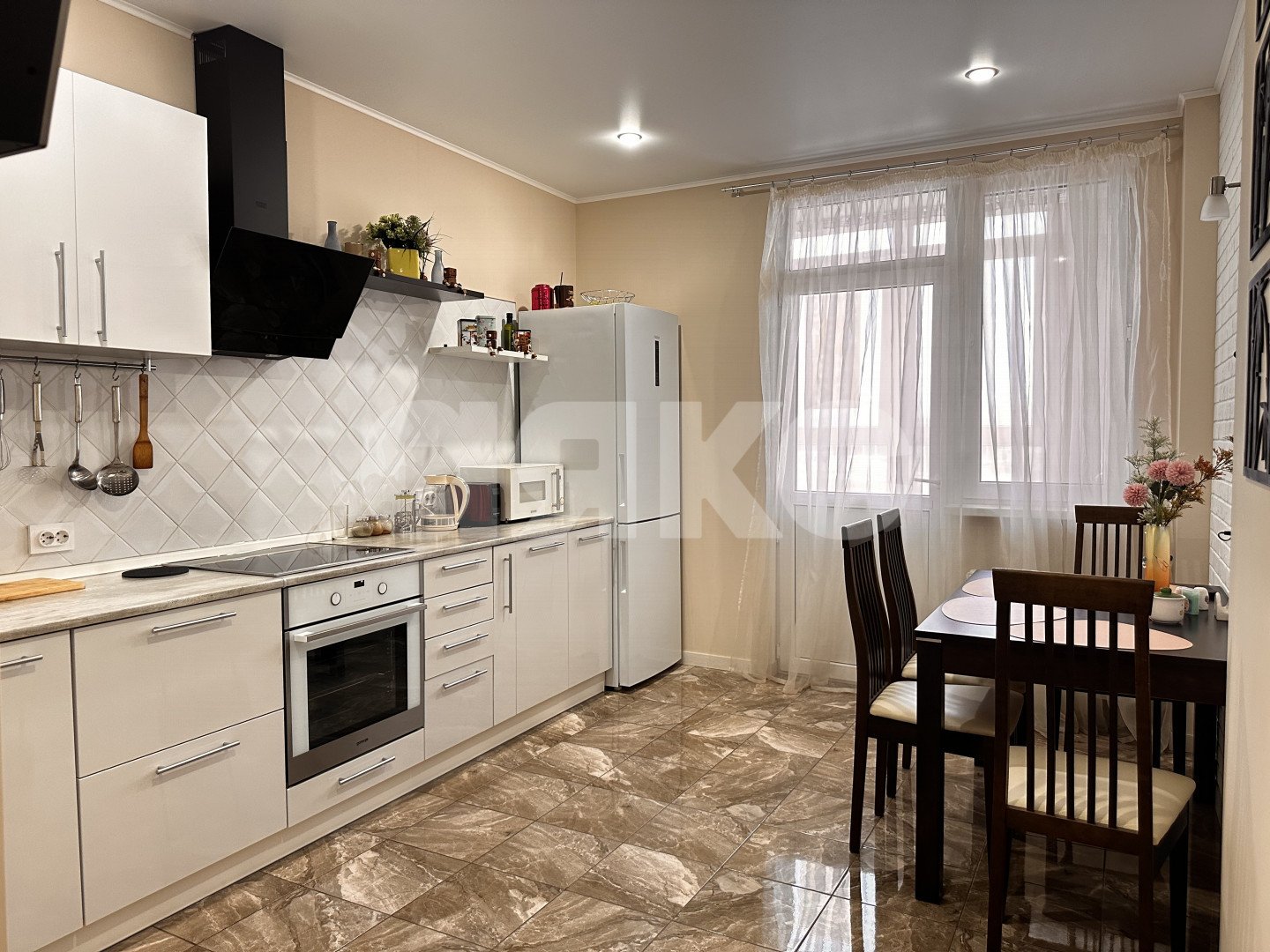 Фото №1: 1-комнатная квартира 45 м² - Анапа, жилой комплекс Бельведер, ул. Таманская, 121к6