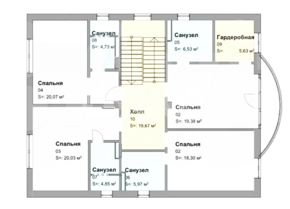 Фото №50: Дом 667 м² + 8 сот. - Анапа, ул. Платановая