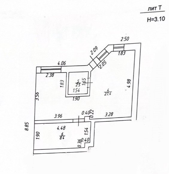 Фото №22: 2-комнатная квартира 38 м² - Анапа, ул. 40 лет Победы, 3