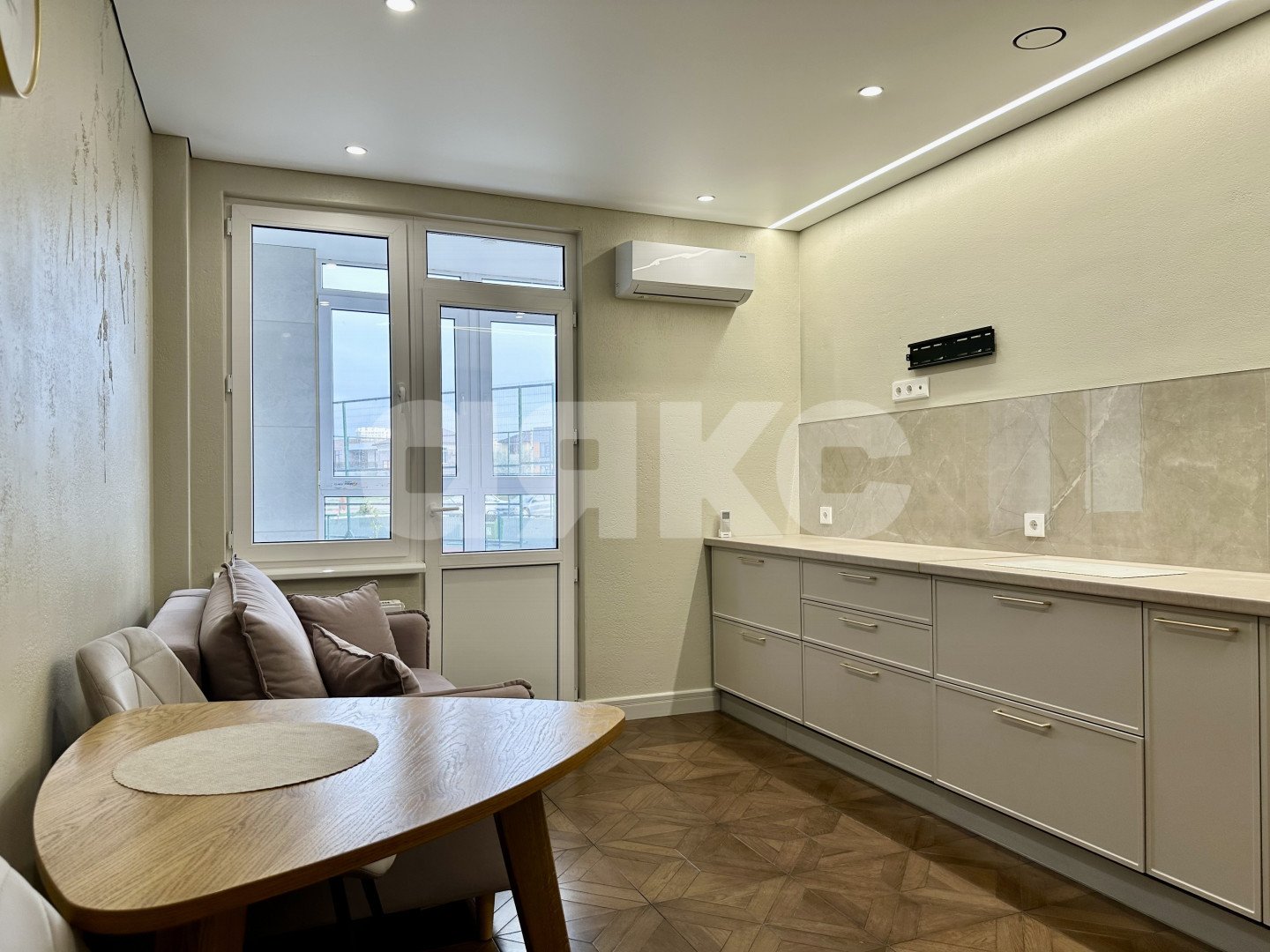 Фото №7: 1-комнатная квартира 48 м² - Анапа, жилой комплекс Бельведер, ул. Таманская, 121к17